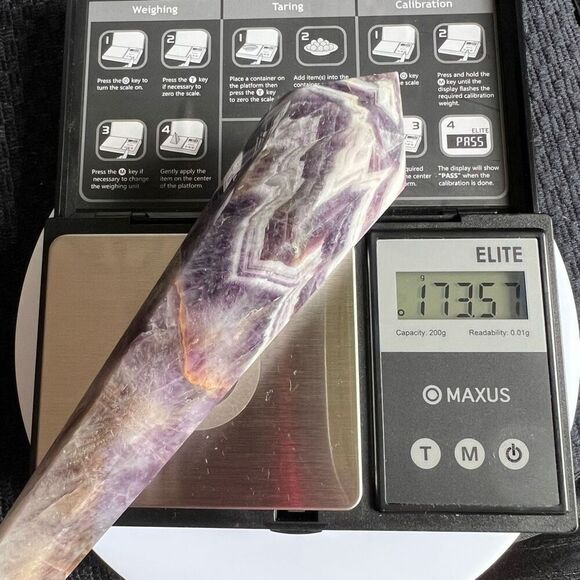 Dream Amethyst Crystal‎ Meditation Scepter Wand (1) - Picture 8 of 8